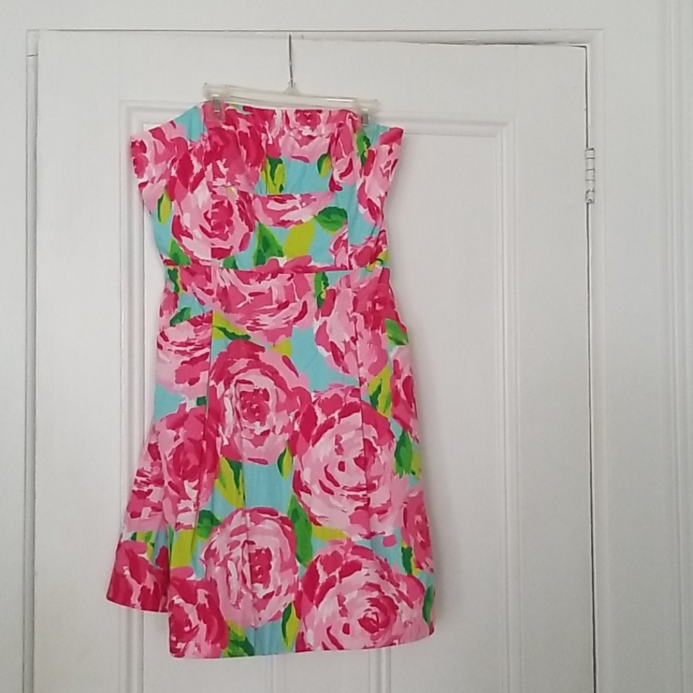 Lilly Pulitzer HPFI Blossom Strapless Dress